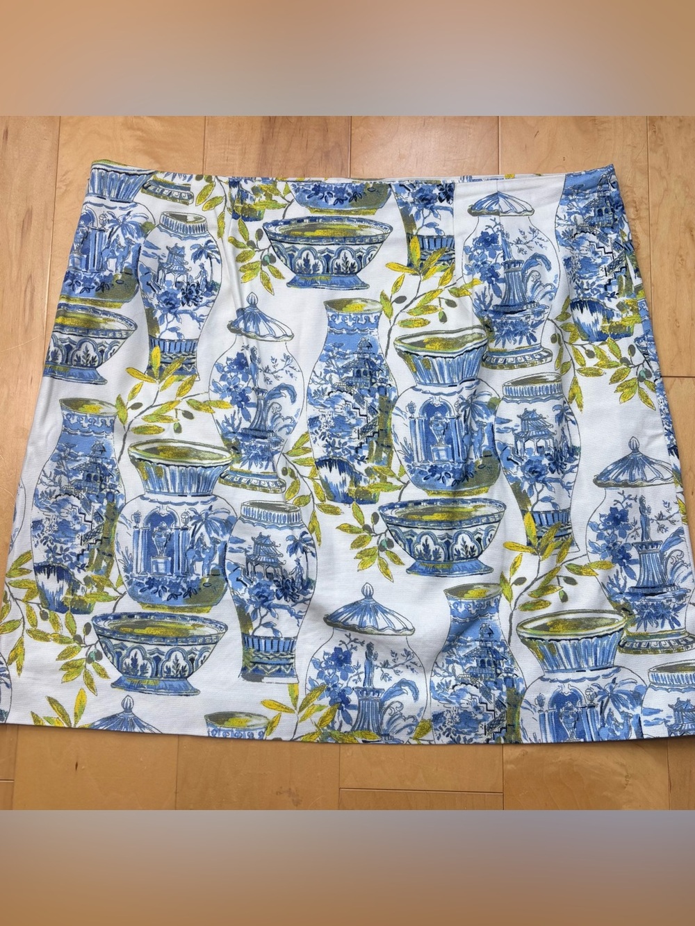NWT Talbots Petites Watercolor Vases Pencil Skirt